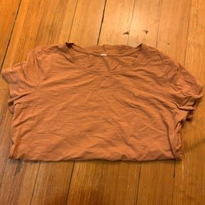 lululemon love crew. Size 6. Orange / pink color. Used condition